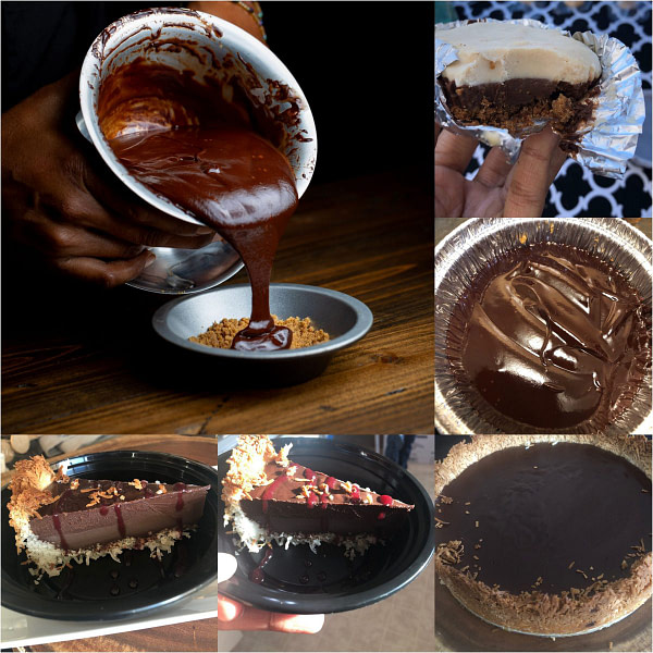 Dark chocolate cheesecake, mudpie- My Daddy's Recipes