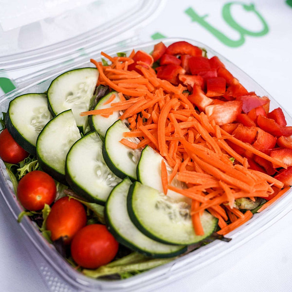 Loaded Veggie Salad - Toss It Up